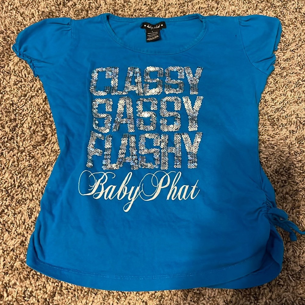 Cute blue T-shirt